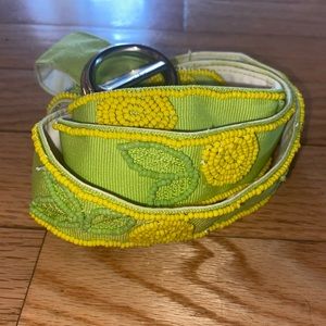 ***SOLD***Vintage 90’s Beaded Ribbon Belt